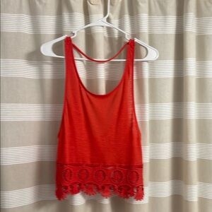 NWT Fringe Style Crotchet Tank